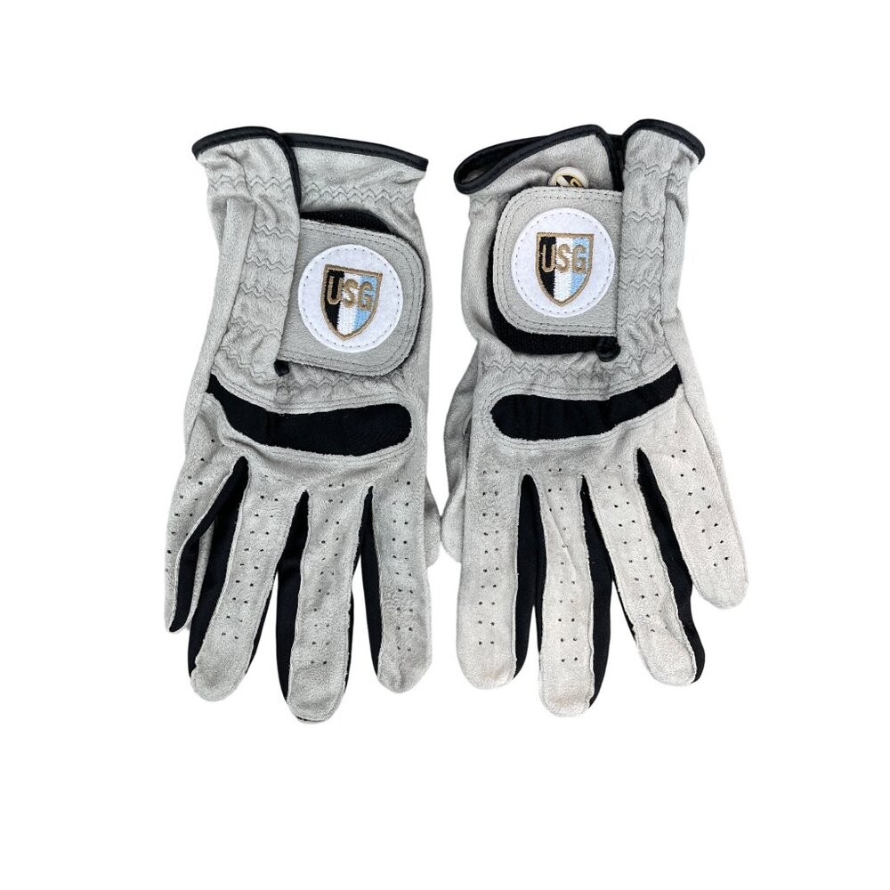 USG HydroGrip Rainy Weather Gloves Mens Med Large Maximum Grip Strength Gray NEW